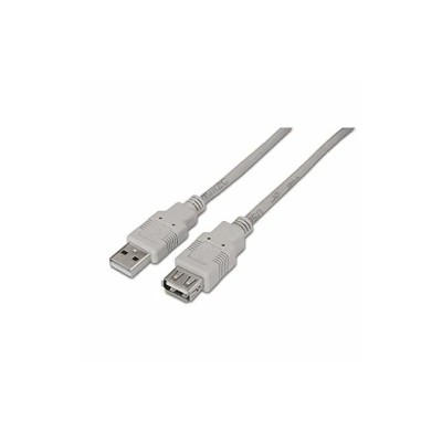 Cable Alargador USB 2.0 Aisens A101-0013/ USB Macho - USB