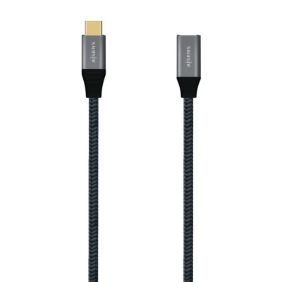 Cable Alargador USB 3.2 Tipo-C Aisens A107-0635 20GBPS 5A 100W/