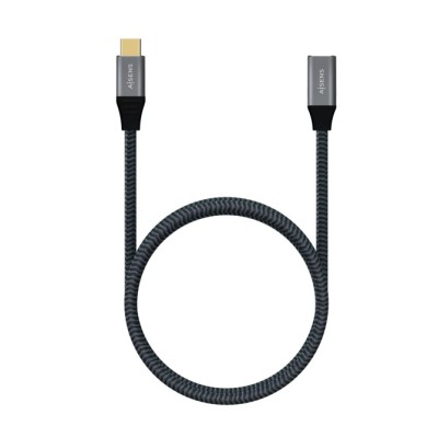 Cable Alargador USB 3.2 Tipo-C Aisens A107-0635 20GBPS 5A 100W/