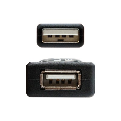 Cable Alargador USB 2.0 Nanocable 10.01.0211/ USB Macho - USB