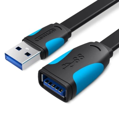 Cable Alargador USB 3.0 Vention VAS-A13-B200/ USB Macho - USB