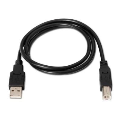 Cable USB 2.0 Impresora Aisens A101-0005/ USB Tipo-B Macho -