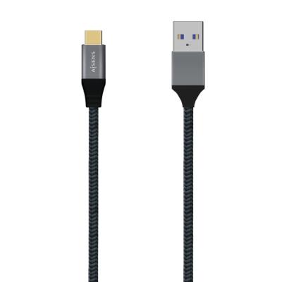 Cable USB 3.1 Tipo-C Aisens A107-0631/ USB Tipo-C Macho - USB