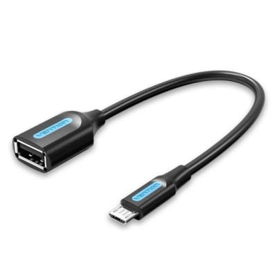 Cable USB 2.0 Vention CCUBB/ MicroUSB Macho - USB Hembra/