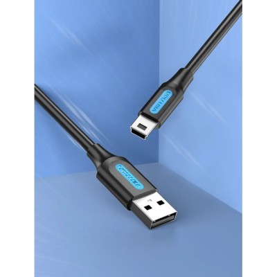 Cable USB 2.0 Vention COMBG/ USB Macho - MiniUSB Macho/ Hasta