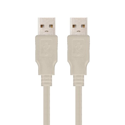 Cable USB 2.0 Nanocable 10.01.0304/ USB Macho - USB Macho/ 3m/