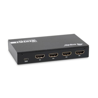 Switch Hdmi 2.0 4k 3x1 Alimentacion Por Usb Equip