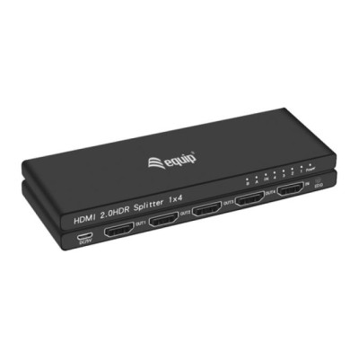 Splitter Hdmi 2.0 Ultraslim 4 Puertos Equip