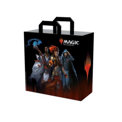 Shopping Bag Konix Magic Black Reutilizable