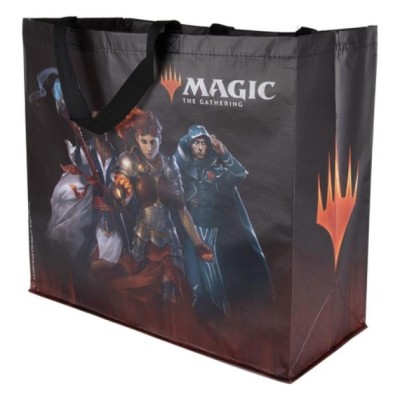 Shopping Bag Konix Magic Black Reutilizable