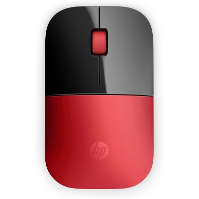 Ratón Inalámbrico HP Z3700/ Hasta 1200/ Rojo