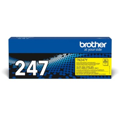 Brother TN-247Y Alta Capacidad Amarillo Tóner Original