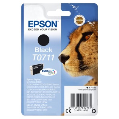 Epson cartucho t0711 negro