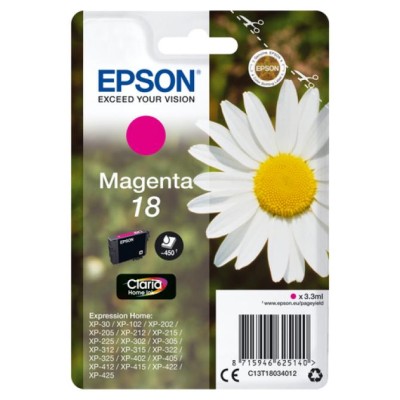 Epson cartucho t1803 magenta