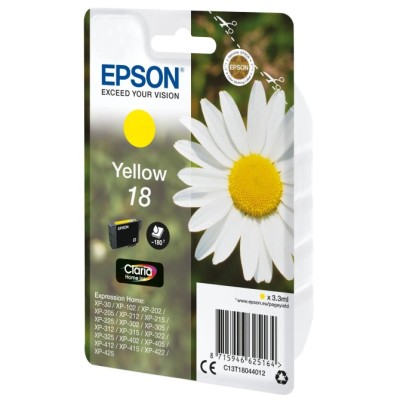 Epson cartucho t1804 amarillo