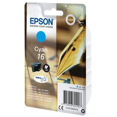 Epson cartucho t1622 cyan