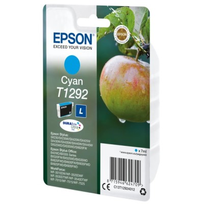 Epson cartucho t1292 cyan