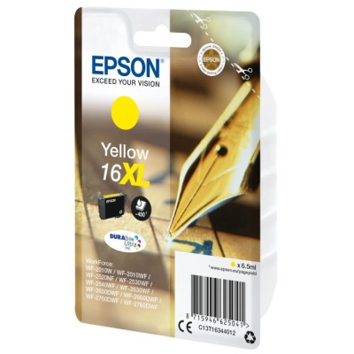 Epson cartucho t1634xl amarillo