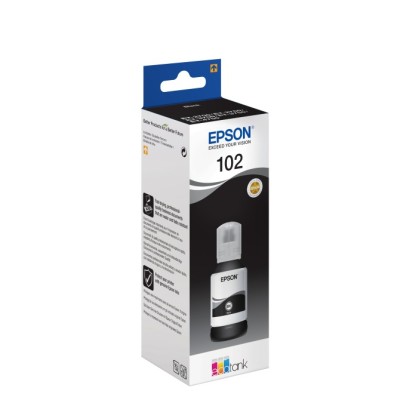 Epson botella tinta ecotank 102 negro