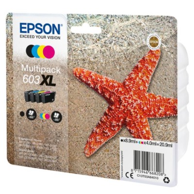 Epson cartucho multipack 603xl 4 colores