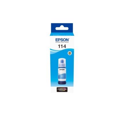 Epson botella tinta ecotank 114 cyan