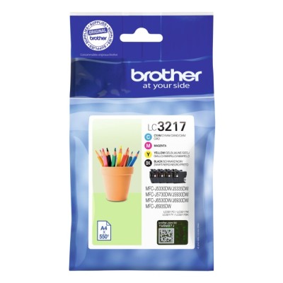 Brother cartucho multipack lc3217val