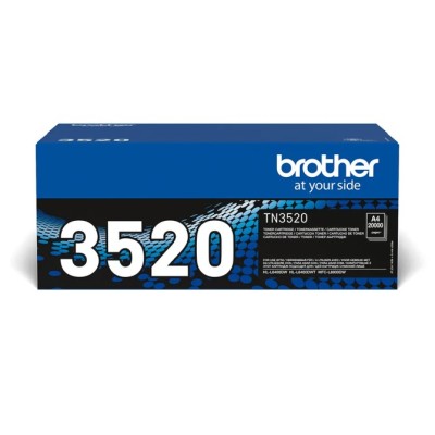 Brother TN-3520 Negro Tóner Original