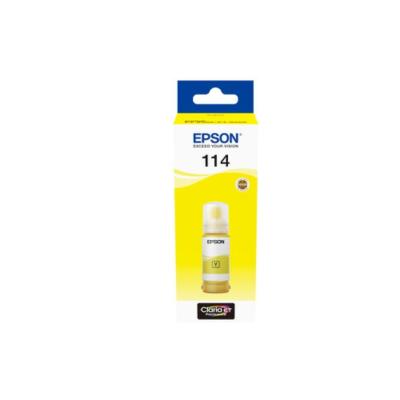 Epson 114 EcoTank Amarillo, bote tinta recarga original