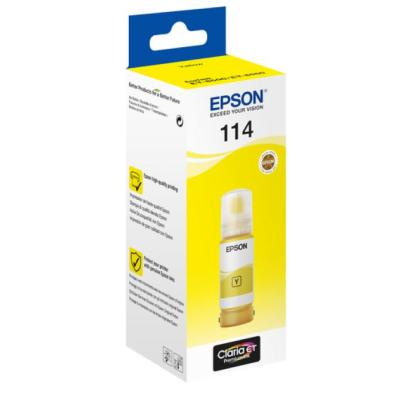 Epson 114 EcoTank Amarillo, bote tinta recarga original