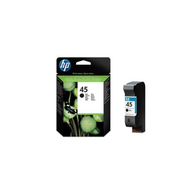 HP 45 Negro 51645AE - Cartucho de Tinta Original