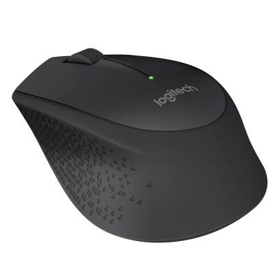 Logitech M280 Gris/Negro Ratón Ergonómico Inalámbrico, 3