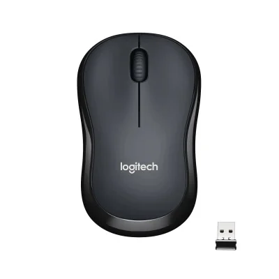 Logitech Silent M220 Ratón Inalámbrico, Hasta 1000 DPI/ Gris