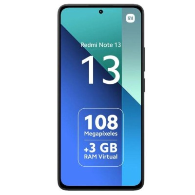 Xiaomi Redmi Note 13 Negro 256GB 8GB 6.67" Amoled 120Hz Cámara