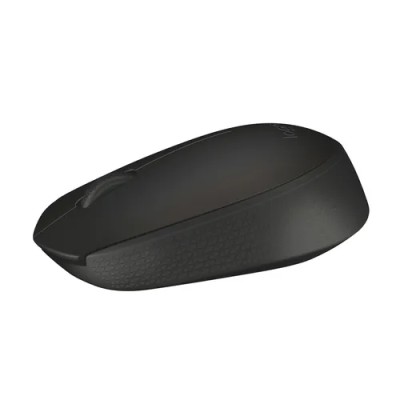 Logitech B170 Dark Black Ratón Inalámbrico, 3 botones, 1000 dpi