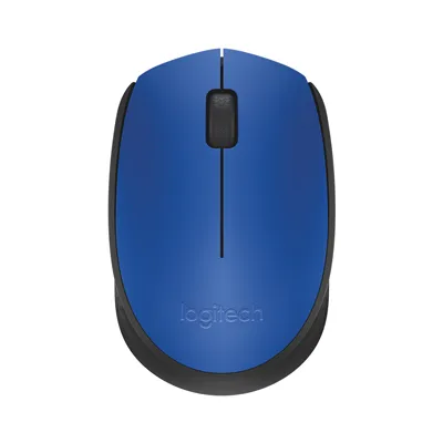 Logitech M171 Azul/Negro Ratón Inalámbrico, 2 botones, 1000 dpi