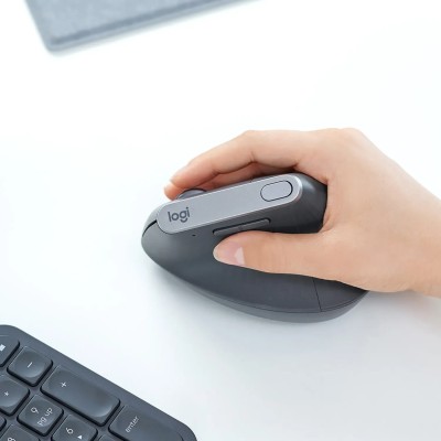 Logitech Vertical MX Bluetooth, Ratón Ergonómico Inalámbrico