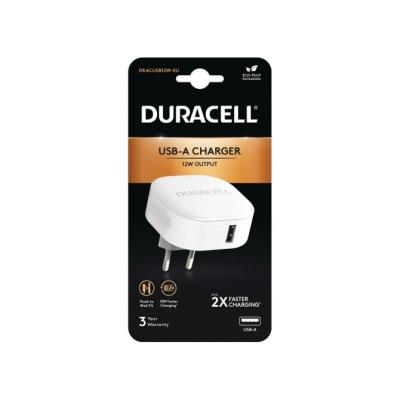 Cargador de Pared Duracell DRACUSB12W-EU/ 1xUSB/ 2.4A