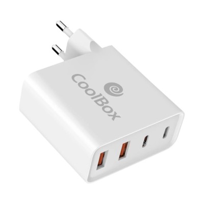 Coolbox cargador usb qc3.0 + pd100w