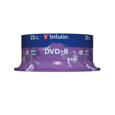 DVD+R Verbatim Advanced AZO 16X/ Tarrina-25uds