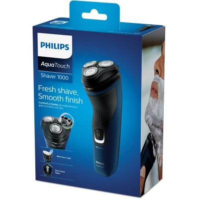 Afeitadora Philips AquaTouch 1100 S1121/41/ con Batería