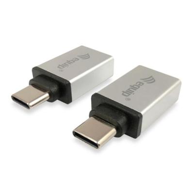 Adaptador Usb-c Macho A Usb 3.0 Tipo A Hembra ( Pack 2 Uds)