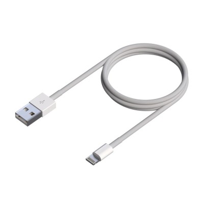 Cable Lightning Aisens A102-0542/ USB Macho - Lightning Macho/