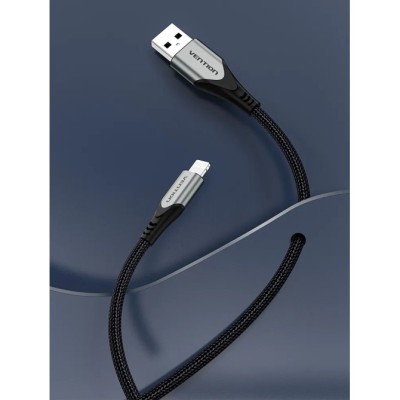 Cable USB 2.0 Lightning Vention LABHD/ USB Macho - Lightning