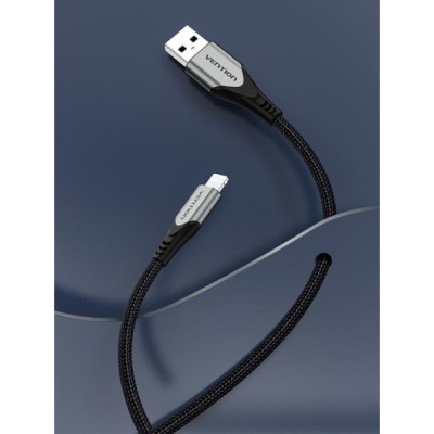 Cable USB 2.0 Lightning Vention LABHH/ USB Macho - Lightning