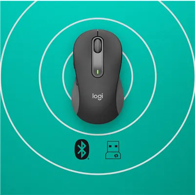 Logitech Signature M650 L Bluetooth Ratón Inalámbrico, 5