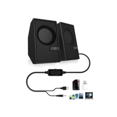 Altavoces 2.0 Bluetooth Conceptronic Bjorn02b 6w Color Negro