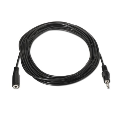 Adaptador Estéreo Aisens A128-0145/ Jack 3.5 Macho - Jack 3.5