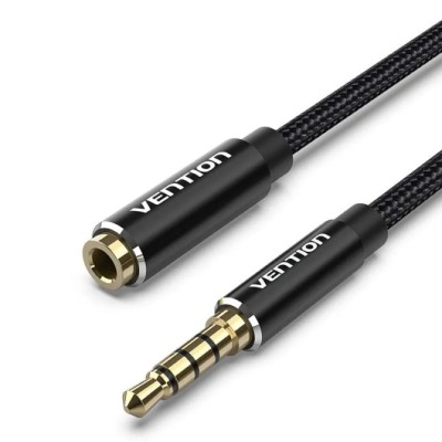 Cable Estéreo Vention BHCBG/ Jack 3.5 Macho - Jack 3.5 Hembra/