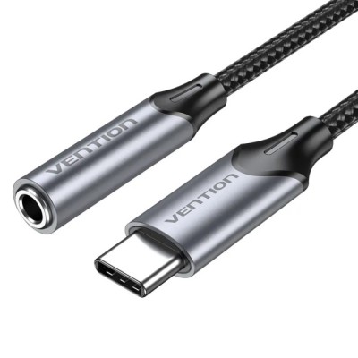 Adaptador Audio Vention BGMHA/ Jack 3.5 Hembra - USB Tipo-C