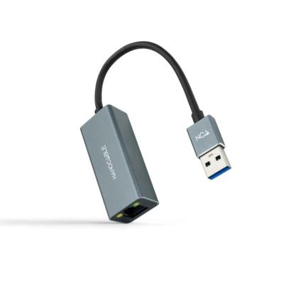 Adaptador USB 3.0 - RJ45 Nanocable 10.03.0405/ 1000Mbps